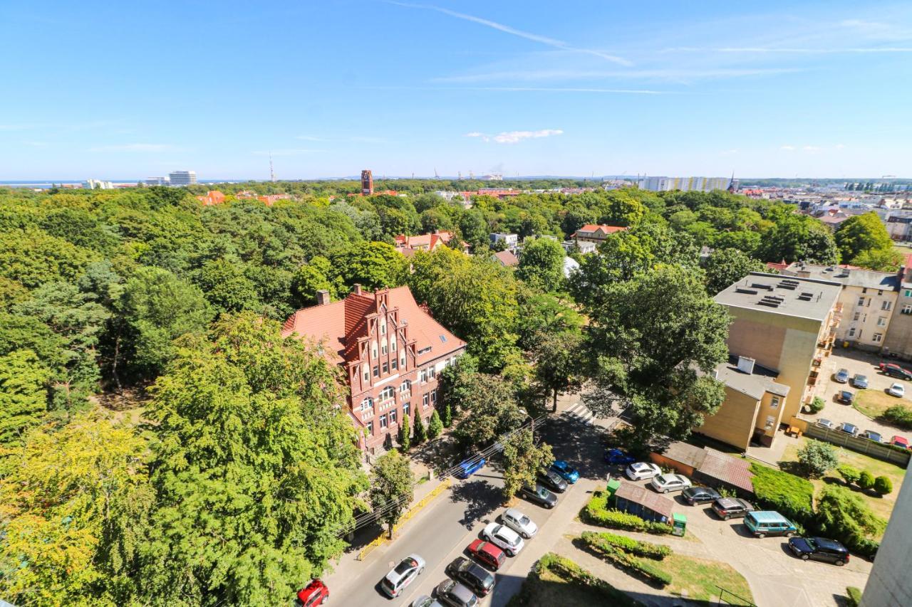 Apartament Morena Z Widokiem Z Tarasu Na Morze Świnoujście Esterno foto