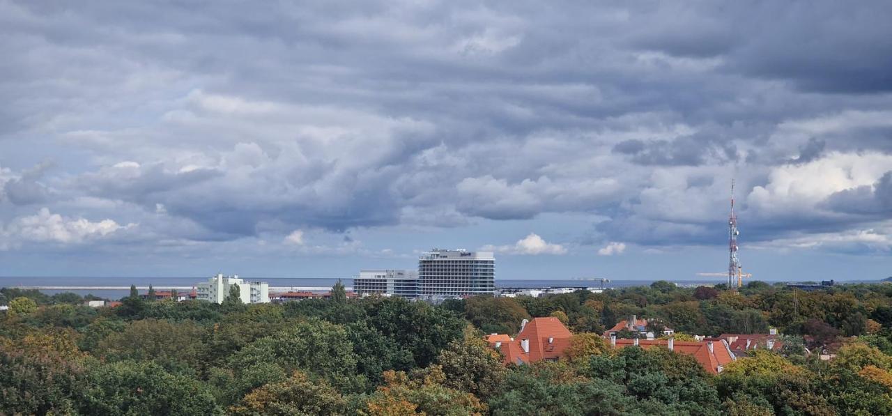 Apartament Morena Z Widokiem Z Tarasu Na Morze Świnoujście Esterno foto